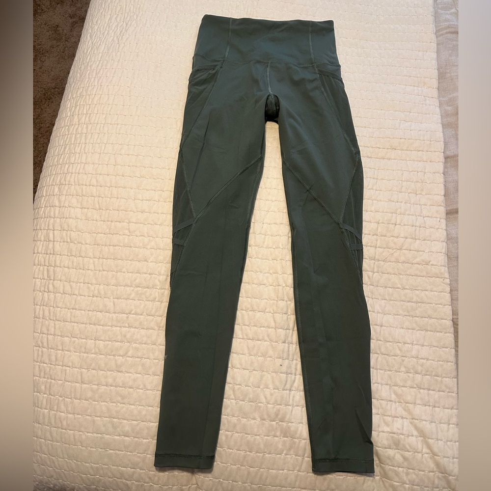Victoria's Secret Sport Army Green Leggings